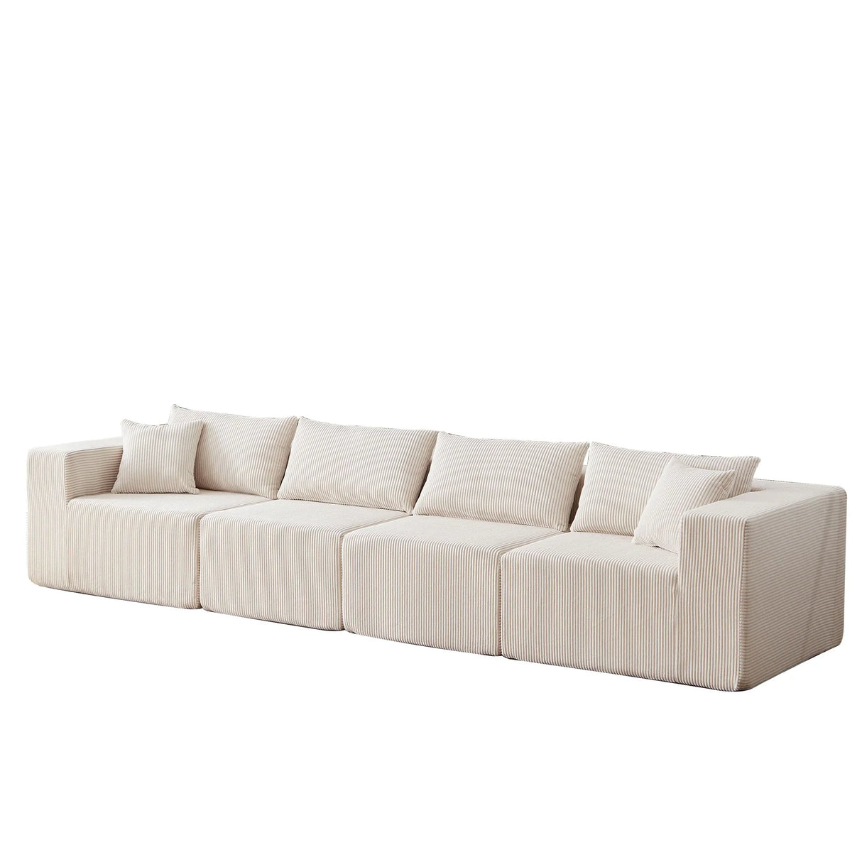 Modular L Shaped Sectional Compressed Sofa, Free Combination - Furniture Home Direct