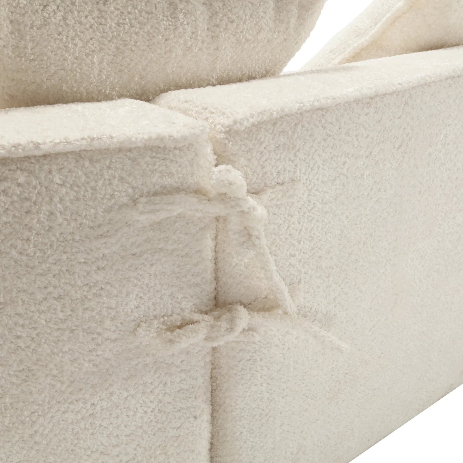 Sectional Sofa Chenille With Plush Soft Cushions Beige - Furniture Home Direct