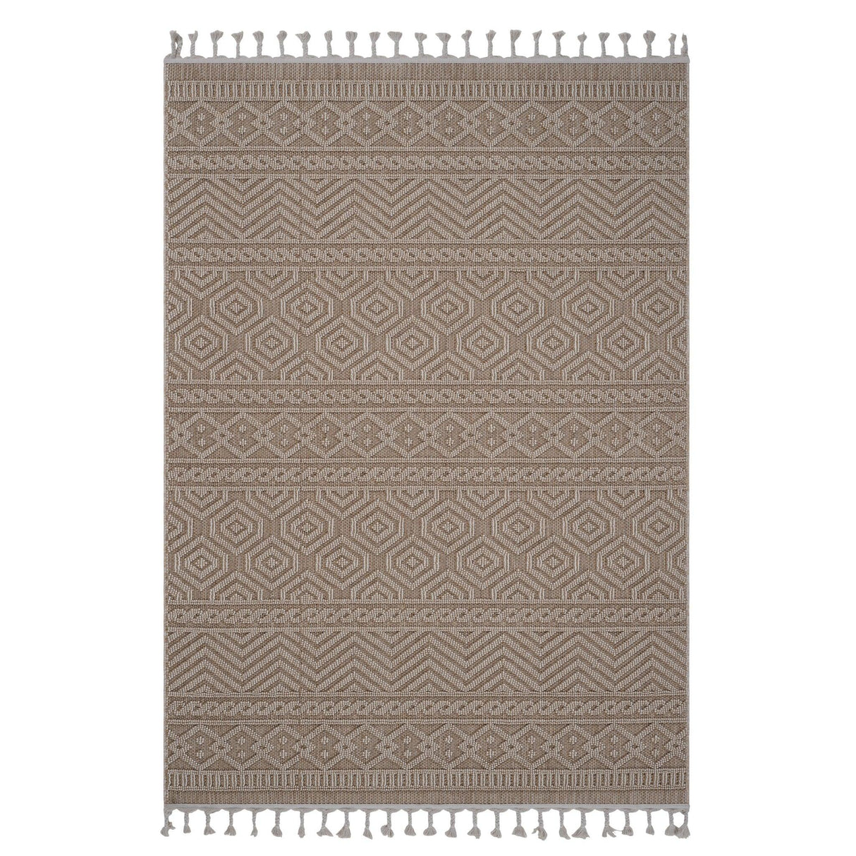 Guros - Geometric Indoor / Outdoor Area Rug - Furniture Home Direct