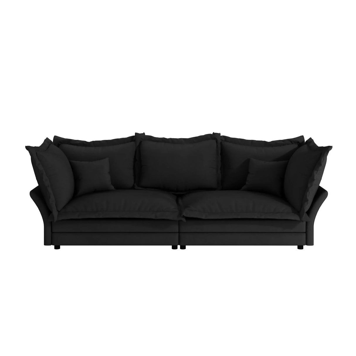 Modern Comfy Upholstered Sofa Cloud Couch, Deep Seat Couches With Multiple Large Soft Pillows - Furniture Home Direct