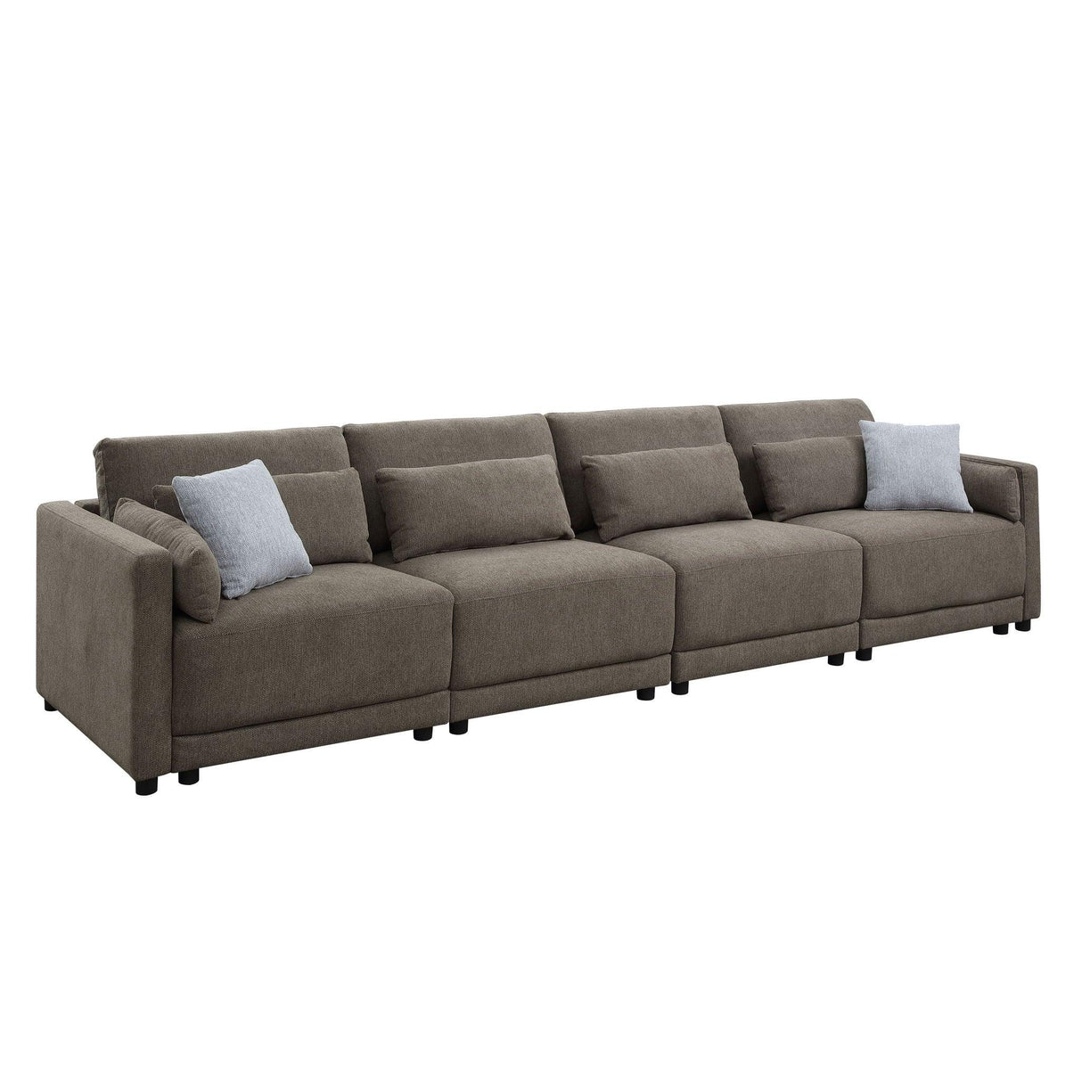 Rylie - Modular Sectional Sofa With Toss Pillows - Furniture Home Direct