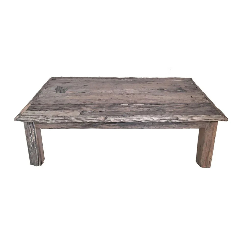 Rustic Coffee Table - Wood - Furniture Home Direct