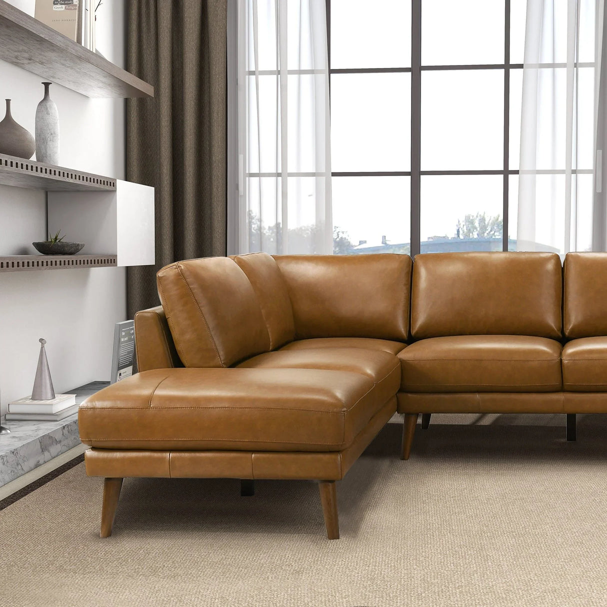 Benson - Sectional Sofa With Chaise - Furniture Home Direct