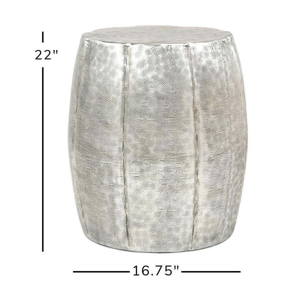 Vanora Accent Table - Silver - Furniture Home Direct