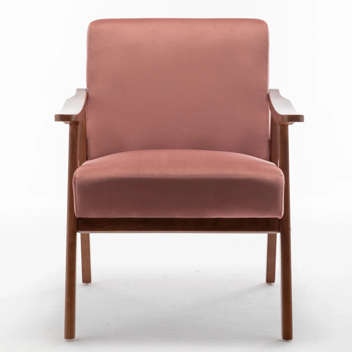 Accent Chair, Classic Mid Century Modern For Extra Seating - Furniture Home Direct