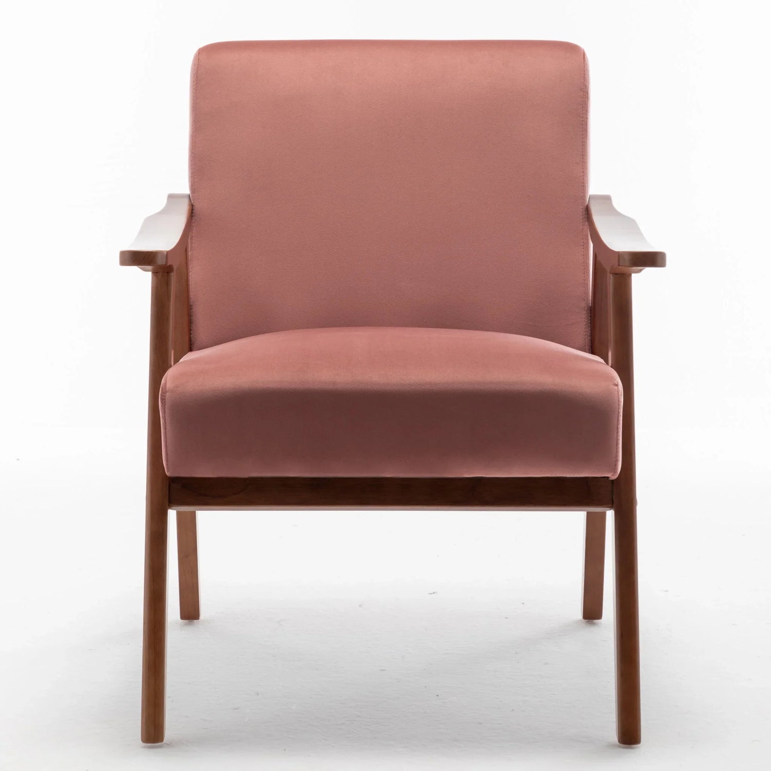 Accent Chair, Classic Mid Century Modern For Extra Seating - Furniture Home Direct
