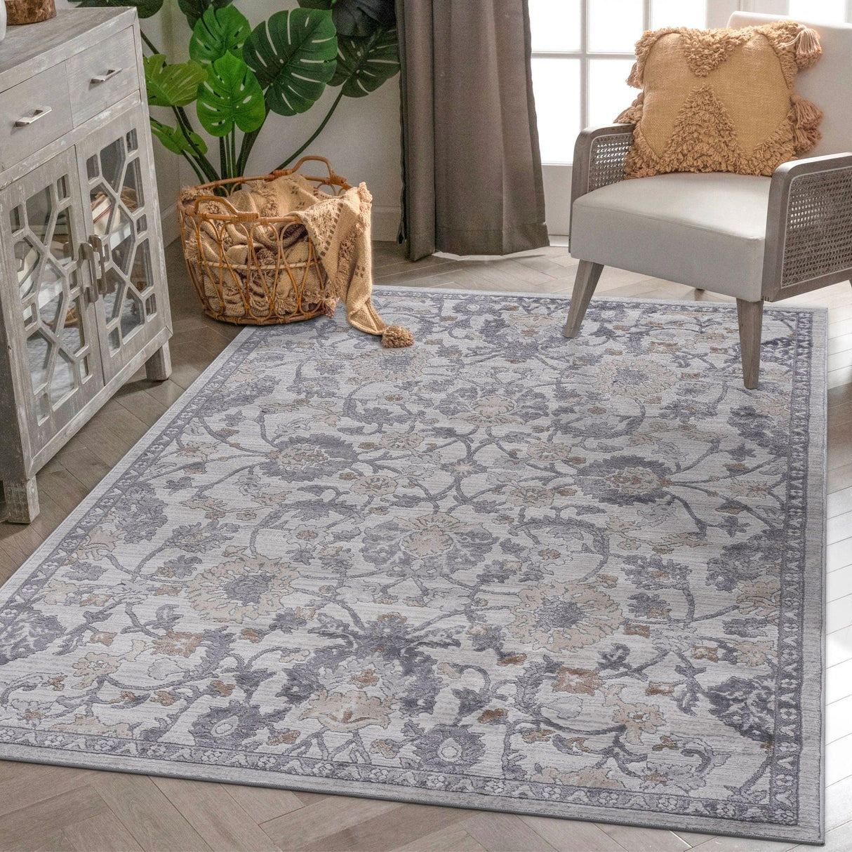 Marfi - Trendy Oriental Area Rug - Furniture Home Direct
