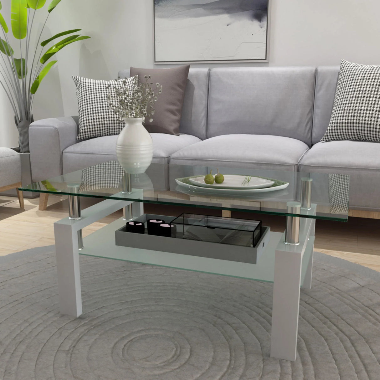 Rectangle Coffee Table, Modern Side Center Tables For Furniture - Furniture Home Direct