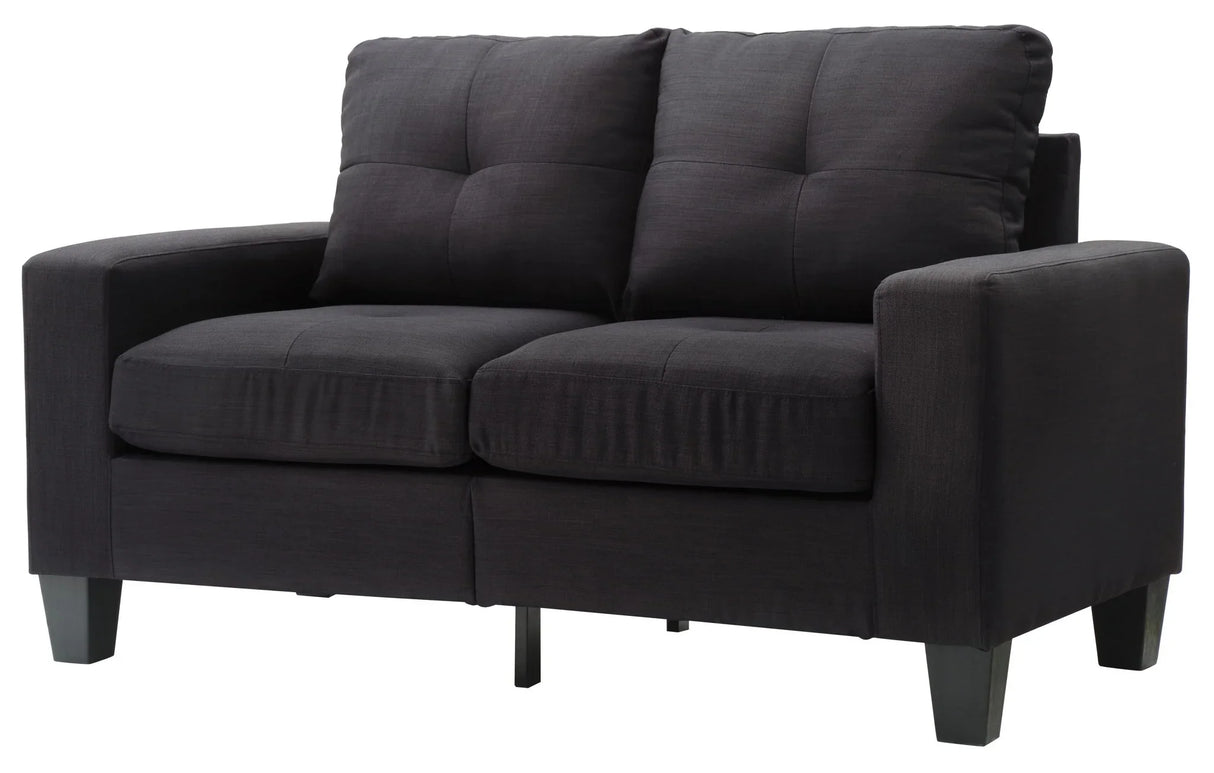 Track Arm Loveseat For Cozy Spaces - Furniture Home Direct