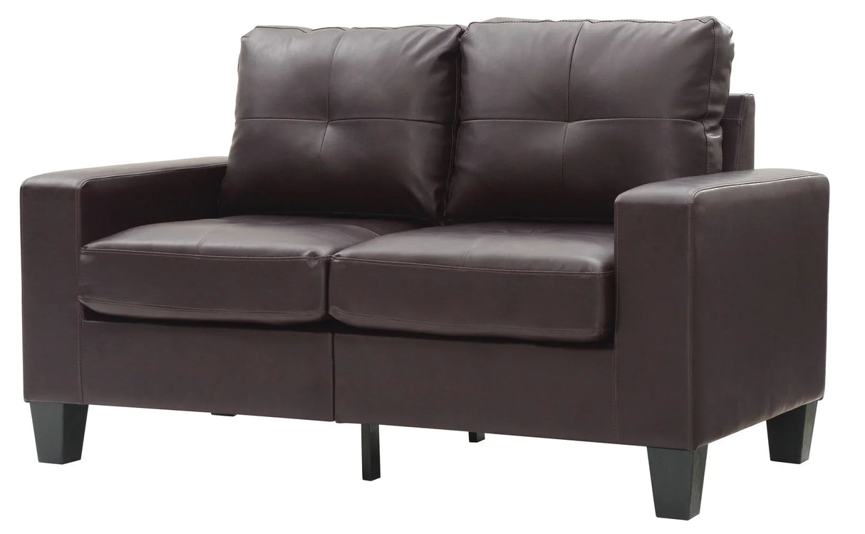 Track Arm Loveseat For Cozy Spaces - Furniture Home Direct