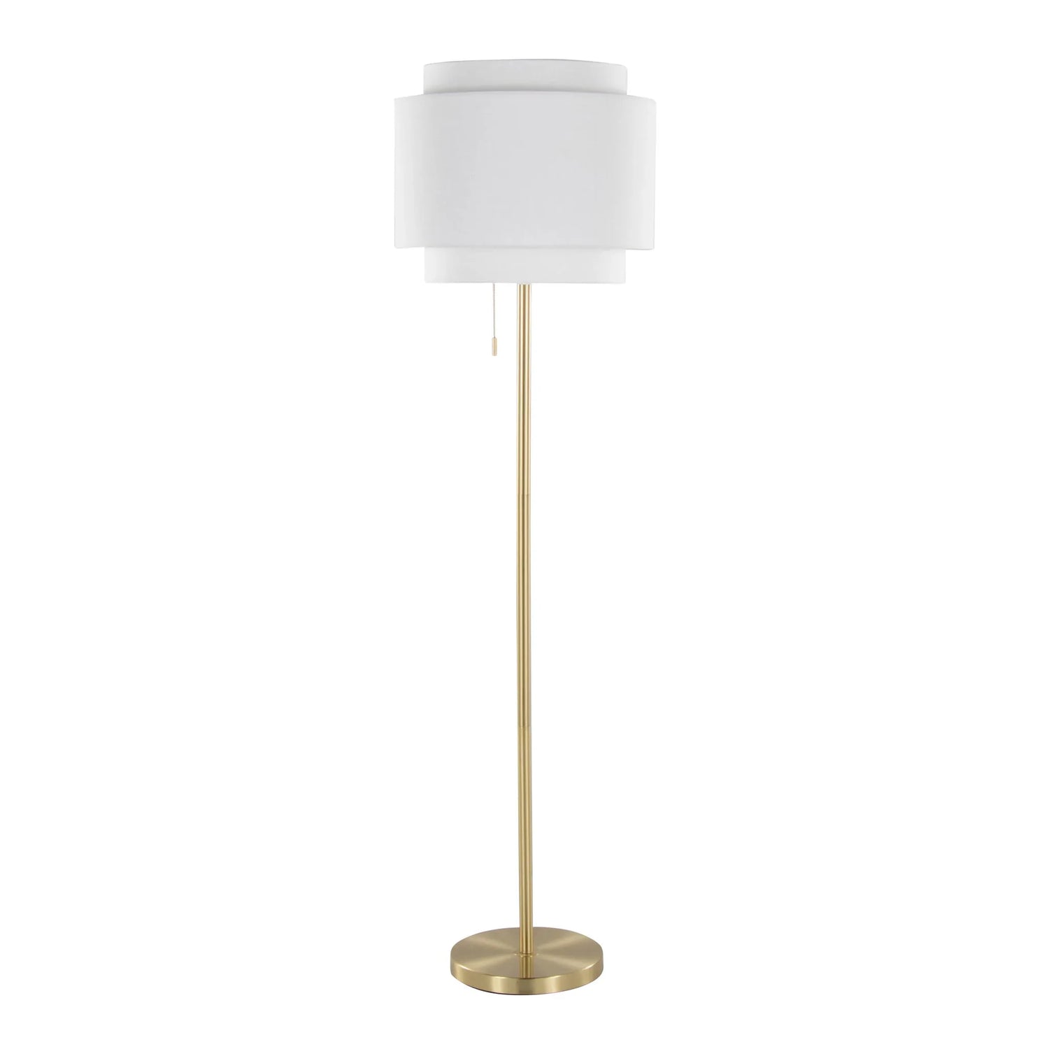 Tier - Contemporary Floor Lamp - Furniture Home Direct