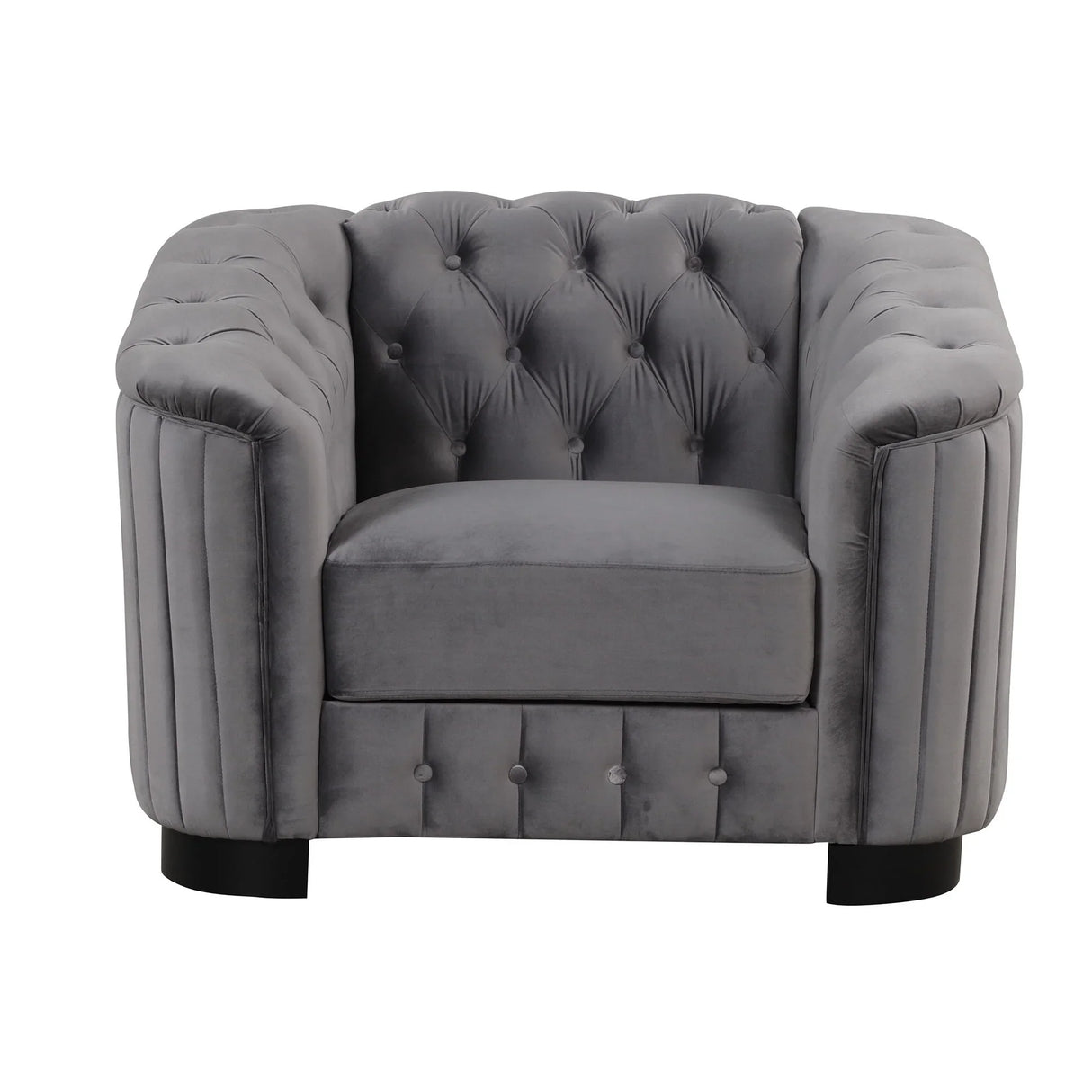 Upholstered Accent Sofa Chair With Removable Cushion - Furniture Home Direct