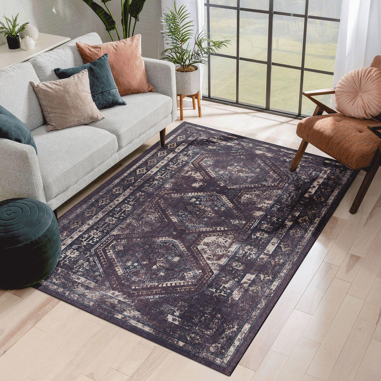 Maval - Washable Rug - Furniture Home Direct