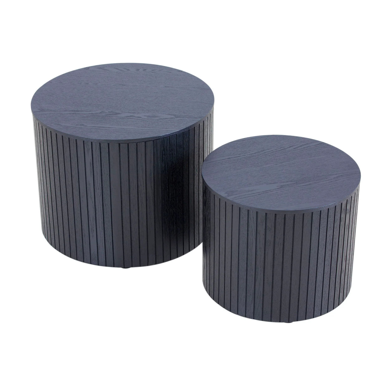 Handcrafted Nested Table Set, 2 Pieces - Furniture Home Direct