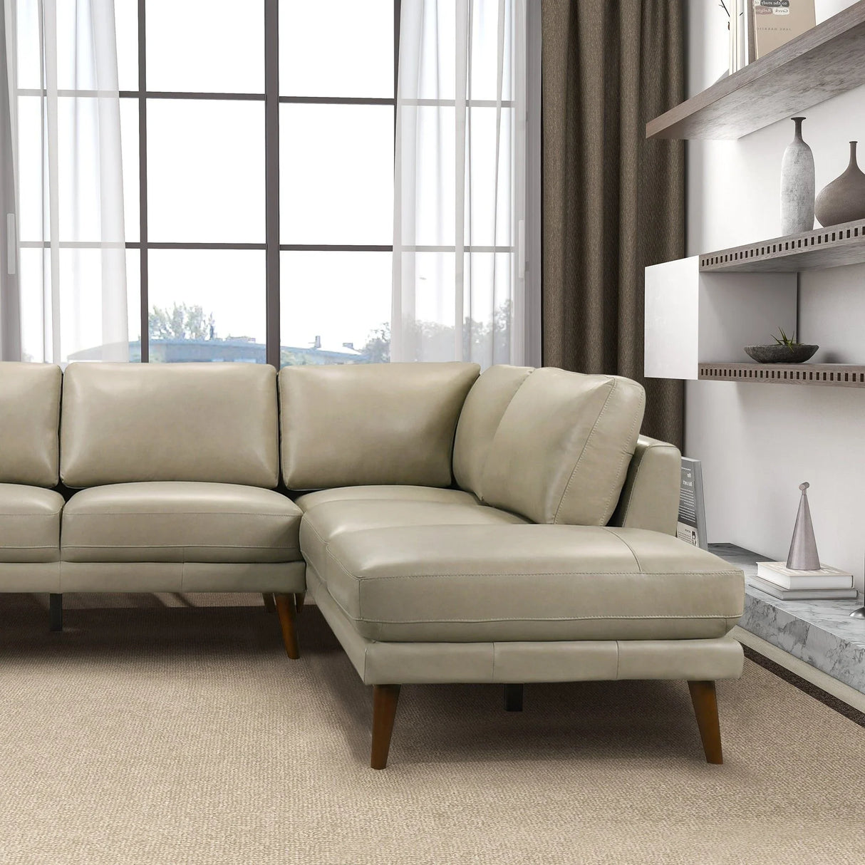Benson - Sectional Sofa With Chaise - Furniture Home Direct