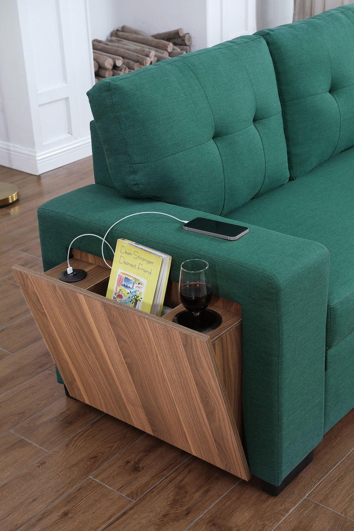 3 Piece Upholstered Sectional - Furniture Home Direct