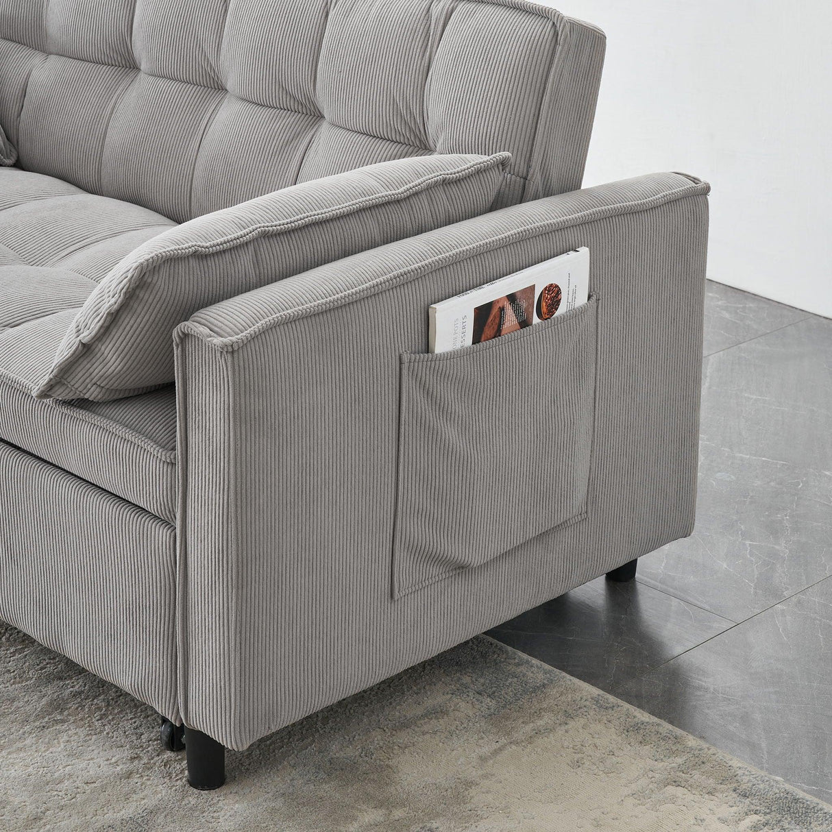 Two-Seat Casual Sofa With Pull Out Bed, Living Room Furniture - Furniture Home Direct