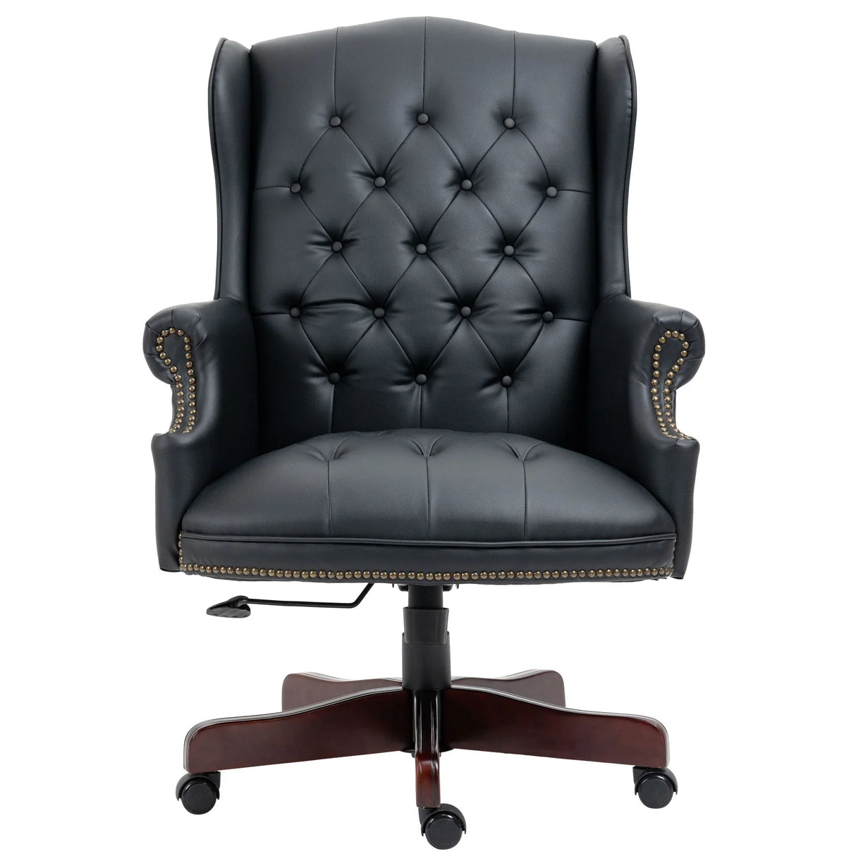 Executive Office Chair, High Back Reclining Comfortable Desk Chair With Smooth Glide Caster Wheels - Furniture Home Direct