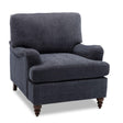 Candor - Arm Chair With English Roll Arms - Furniture Home Direct