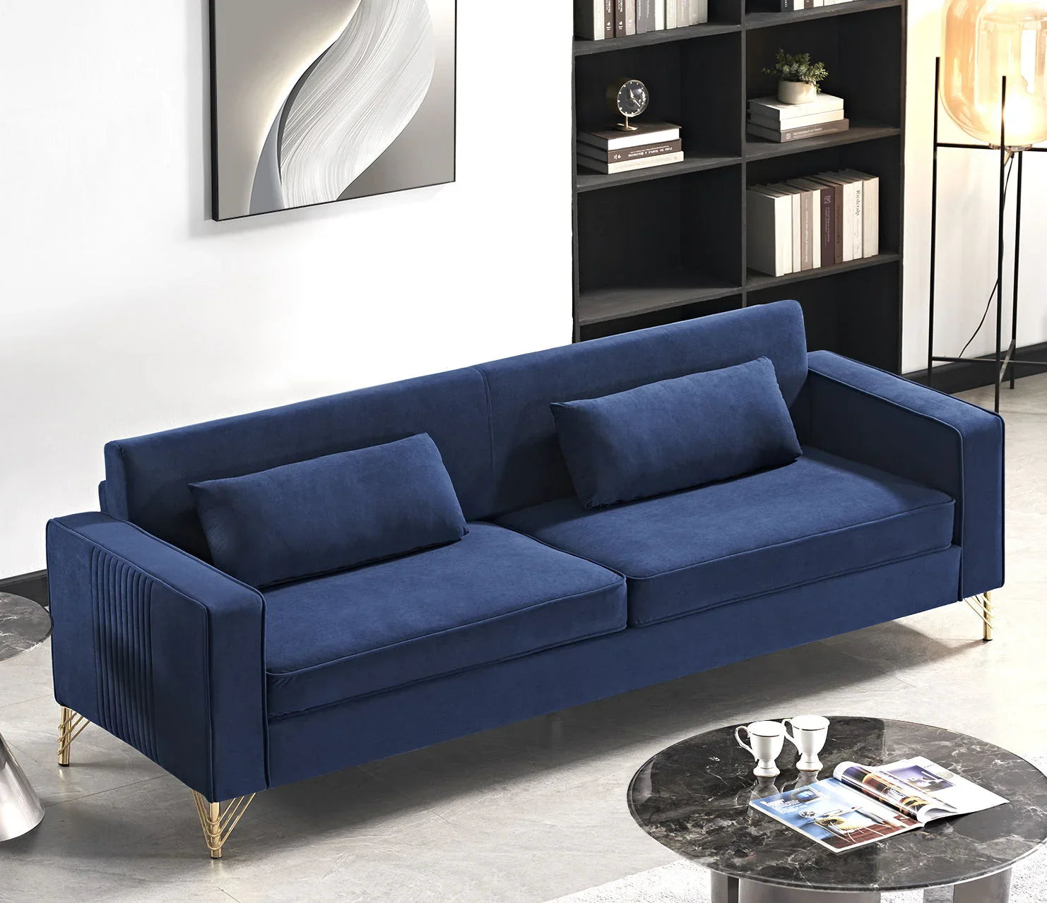 Aesthetic 3 Seater Couch With Classic Modern Appeal And Luxurious Soft Comfort - Furniture Home Direct