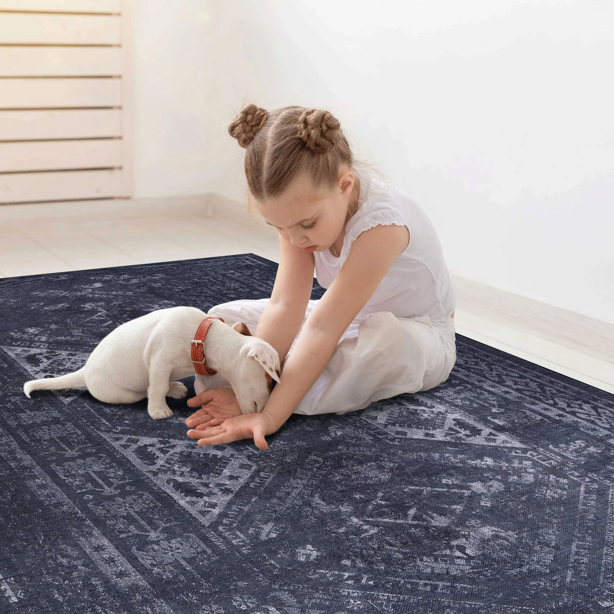 Maval - Trendy Area Rug, Washable - Furniture Home Direct