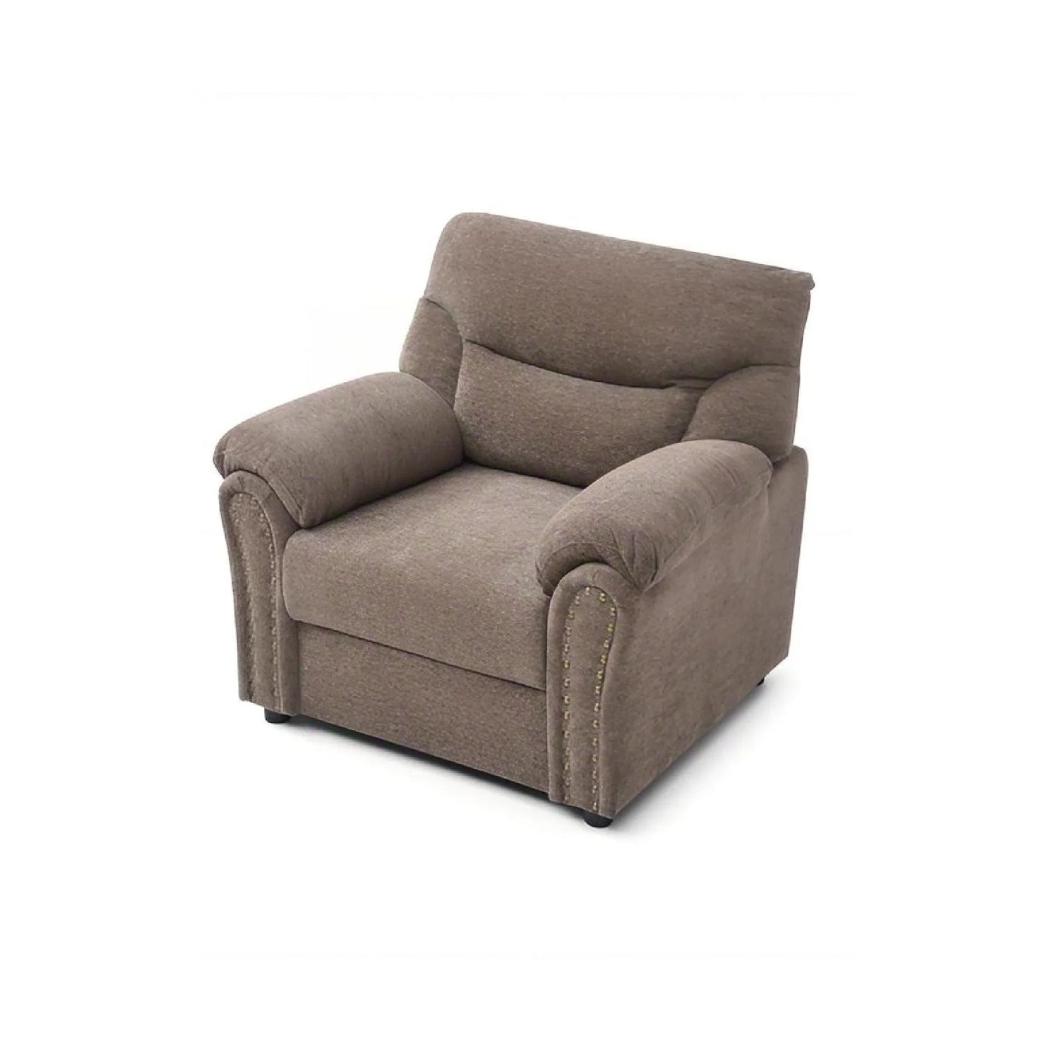 Hamilton - Chair With Hand Applied Nailhead Trim And Pillow Top Arm Cushions - Furniture Home Direct
