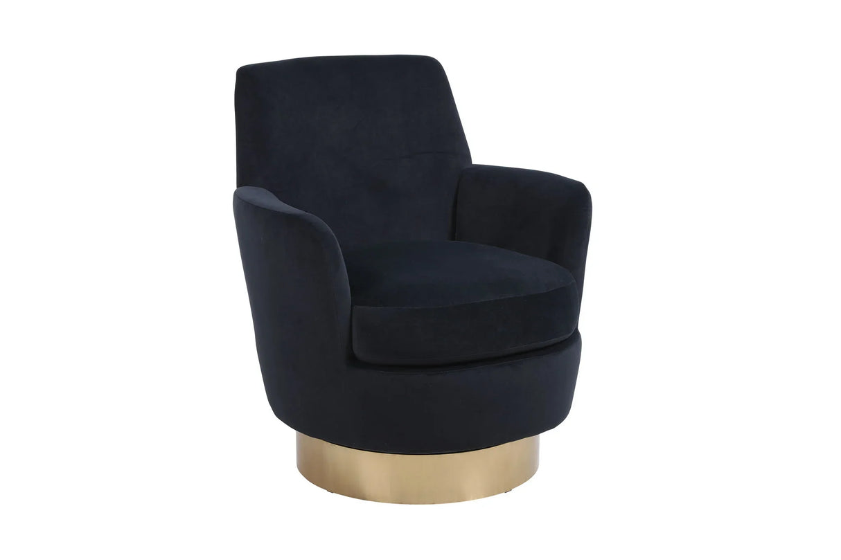 Teddy Swivel Barrel Chair, Swivel Accent Chairs Armchair For Living Room - Furniture Home Direct