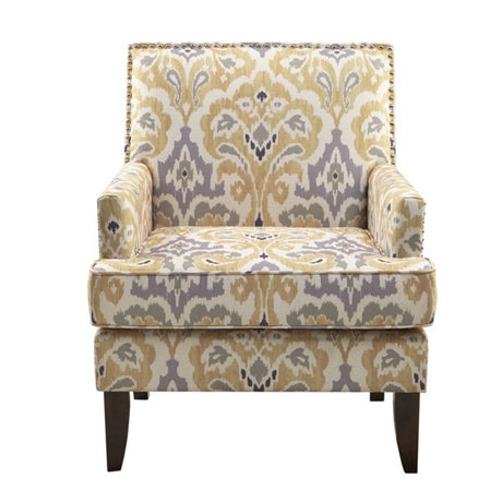Colton - Track Arm Club Chair With Nailhead Trim - Furniture Home Direct