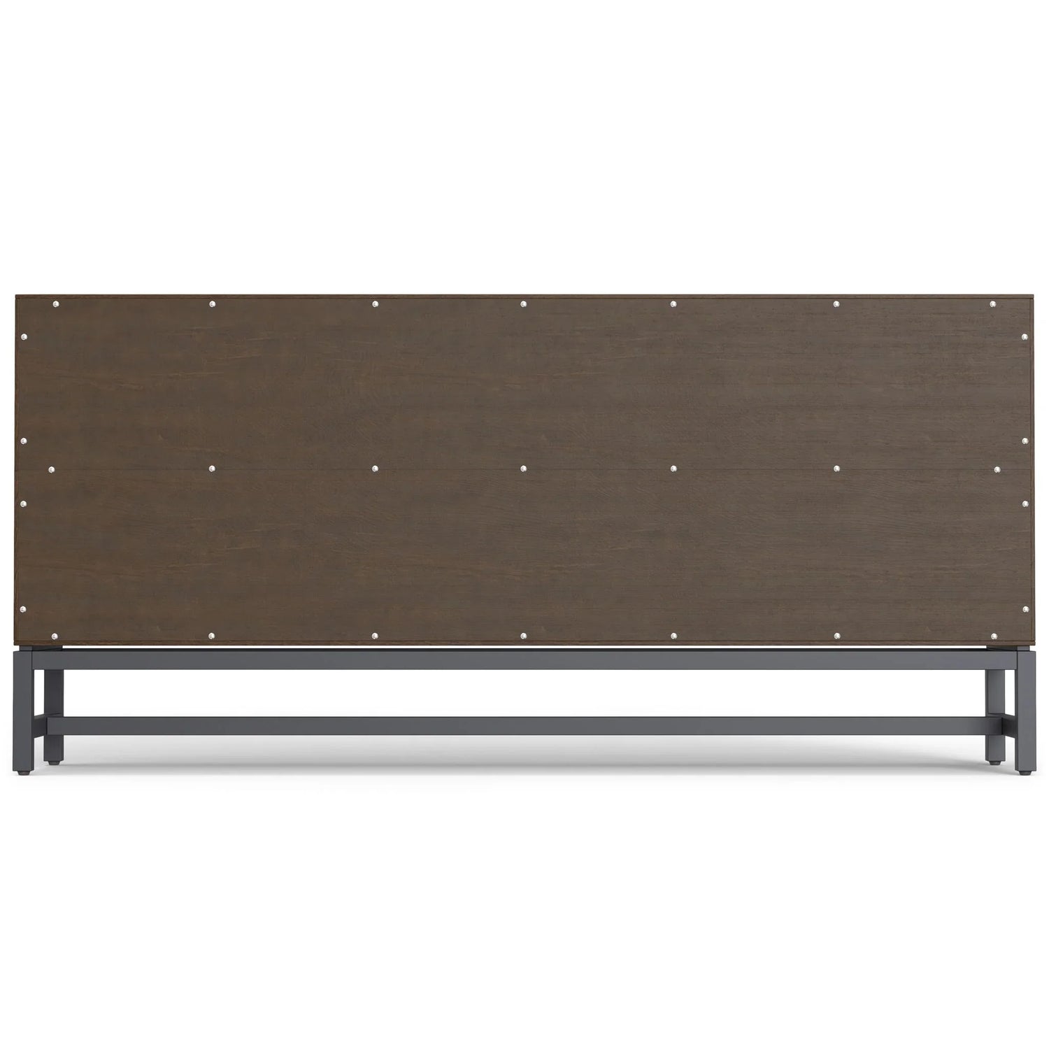Banting - Low Wide Bookcase - Walnut Brown - Furniture Home Direct