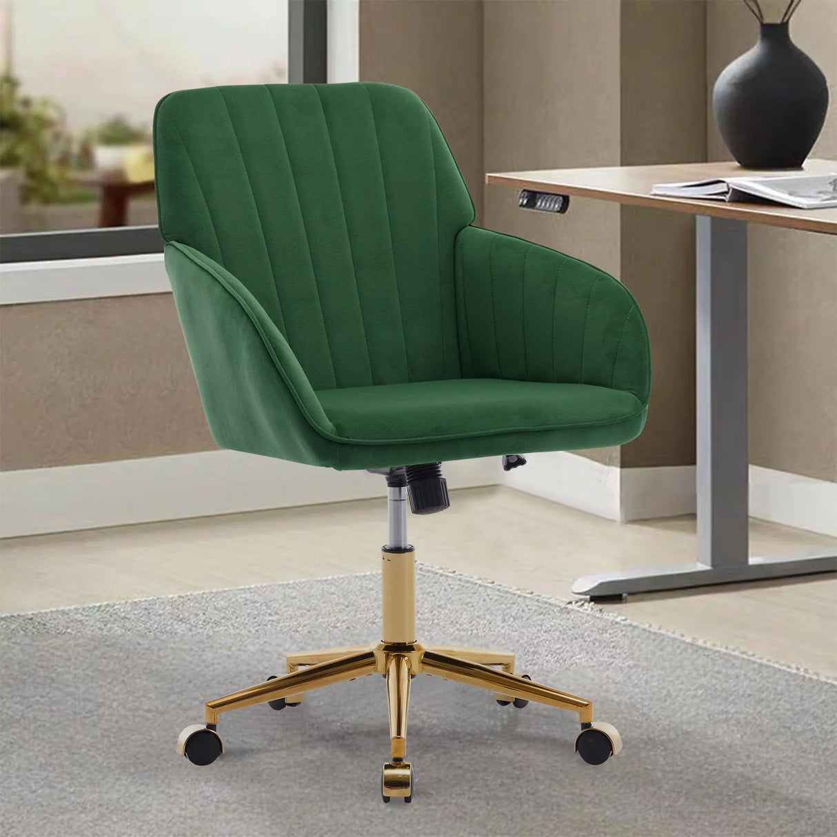 Adjustable Ergonomic Swivel Office Chair - Furniture Home Direct