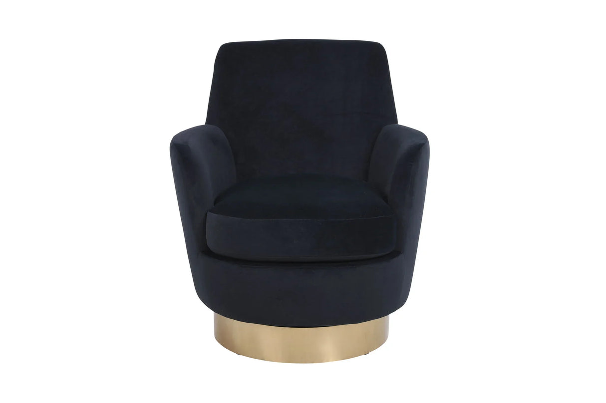 Teddy Swivel Barrel Chair, Swivel Accent Chairs Armchair For Living Room - Furniture Home Direct