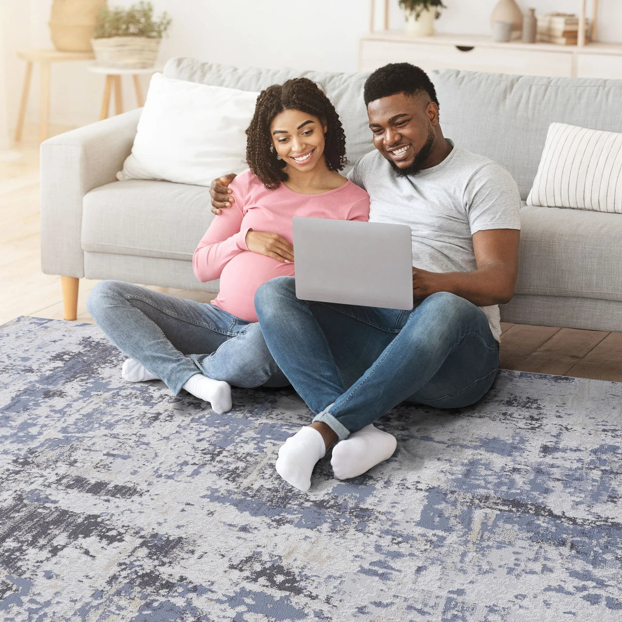 Payas - Abstract Area Rug - Furniture Home Direct