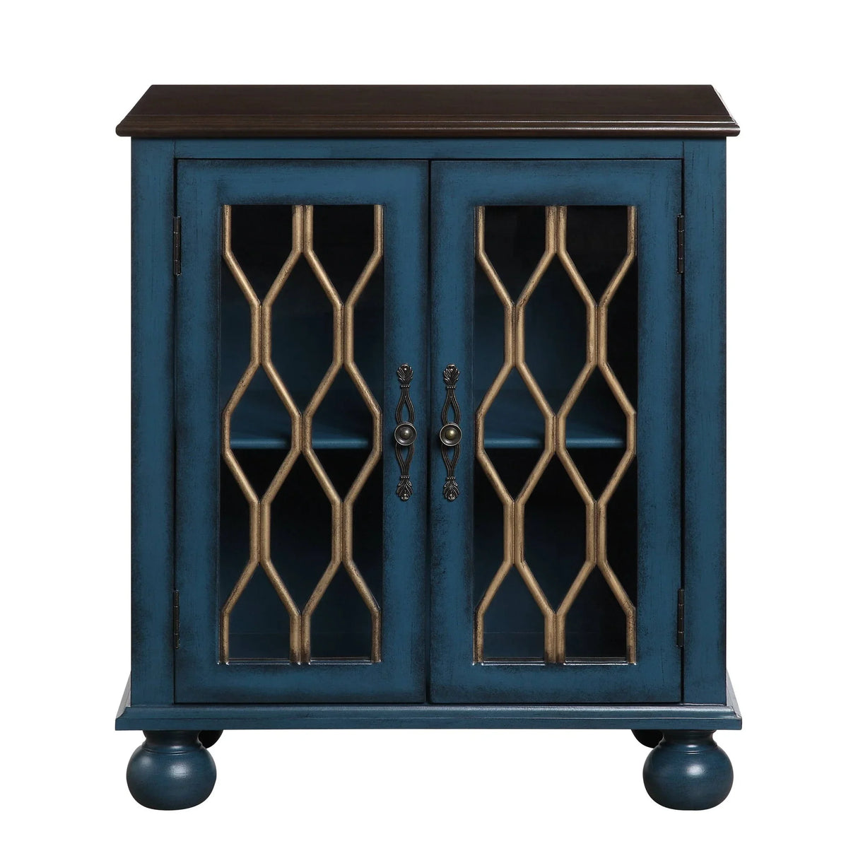 Lassie - Console Cabinet - Antique Blue - Furniture Home Direct