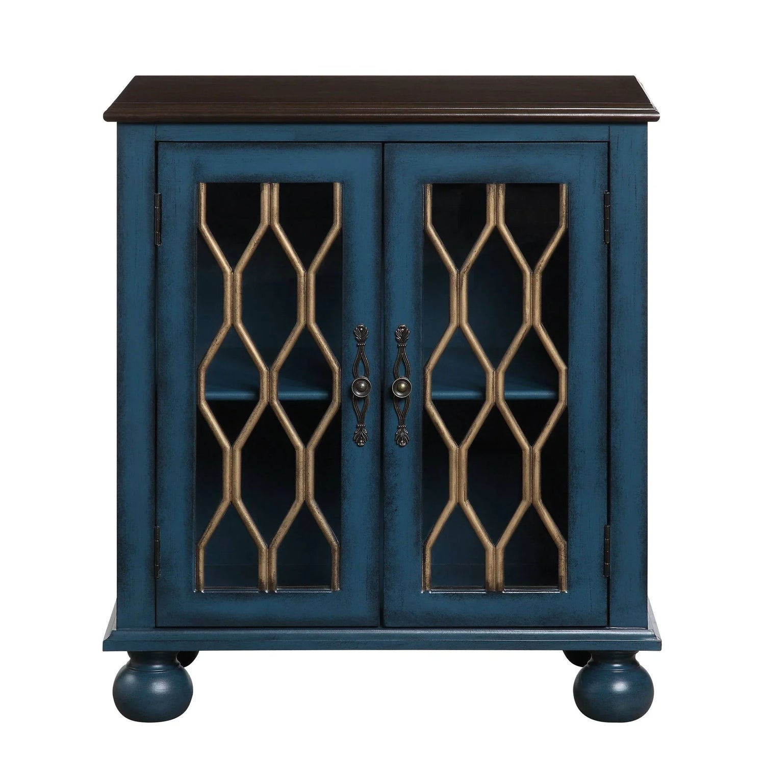 Lassie - Console Cabinet - Antique Blue - Furniture Home Direct
