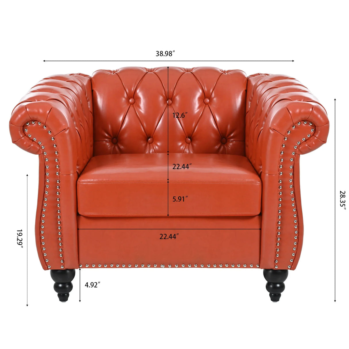 1 Seater Sofa For Living Room - Furniture Home Direct