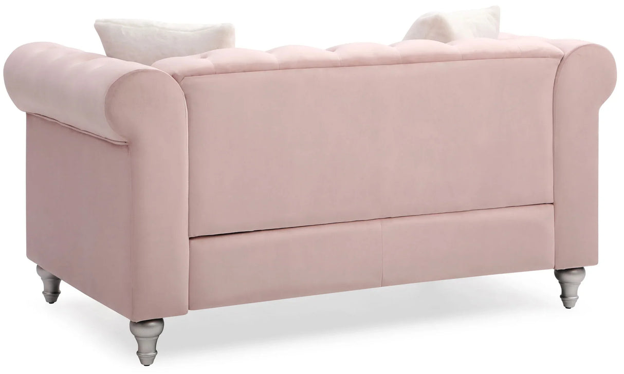 Stylish Contemporary Loveseat - Furniture Home Direct