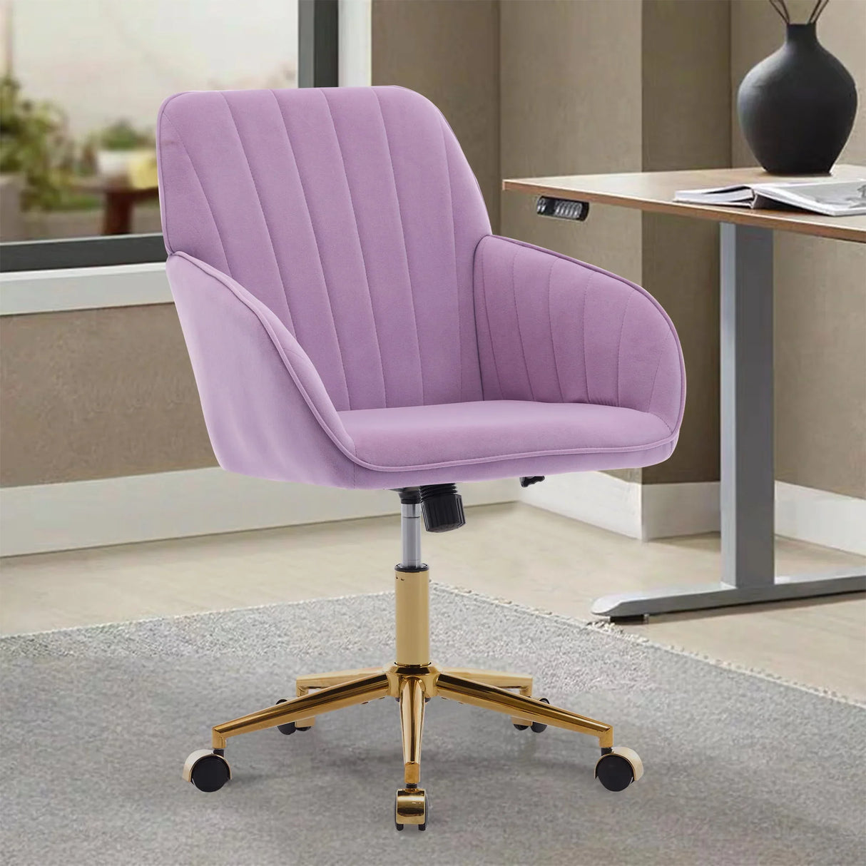 Adjustable Ergonomic Swivel Office Chair - Furniture Home Direct