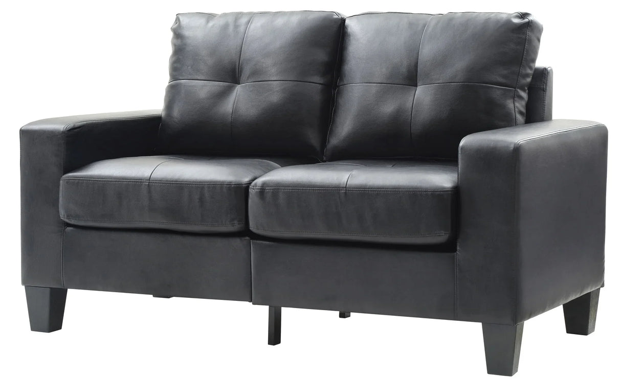 Track Arm Loveseat For Cozy Spaces - Furniture Home Direct