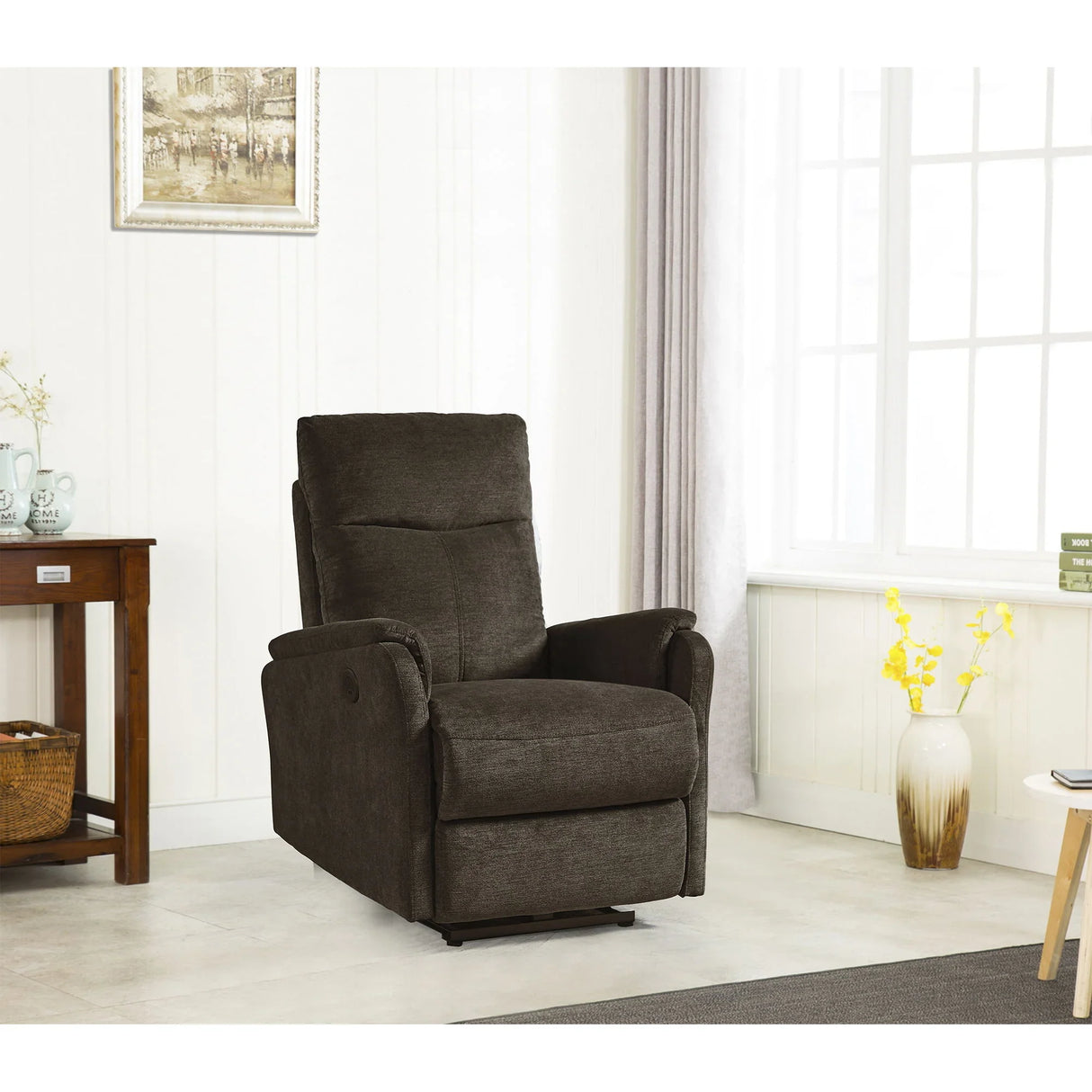 Recliner Chair With Power Function Easy Control Big Stocks, Recliner Single Chair For Living Room, Bed Room - Furniture Home Direct