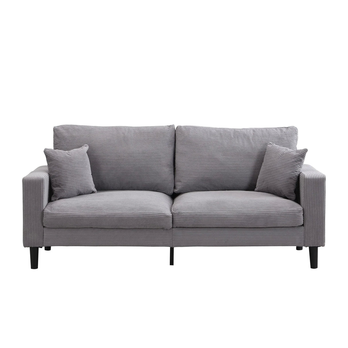 Modern Upholstered Resilience Three Seater Sofa - Furniture Home Direct