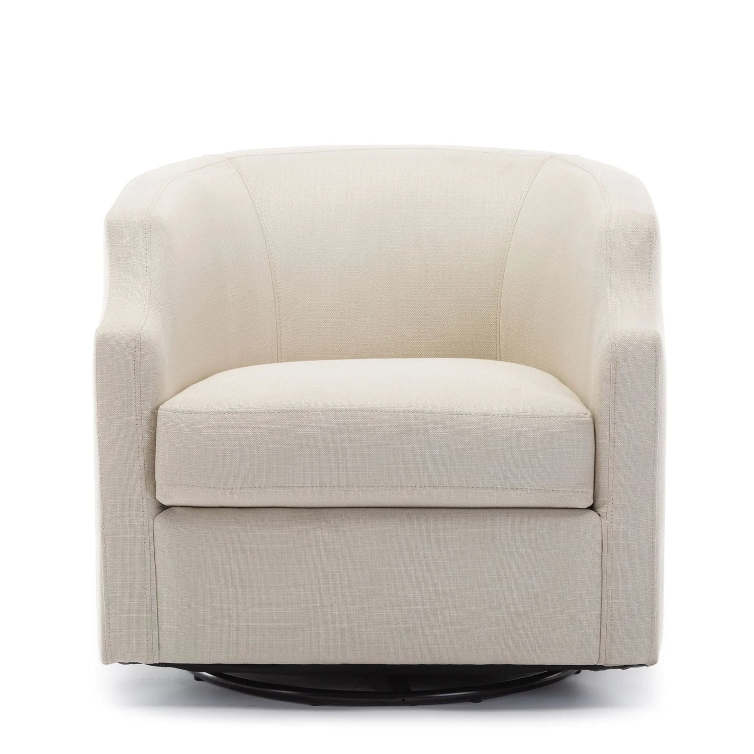 Isabelle - Swivel Glider Barrel Chair - Furniture Home Direct