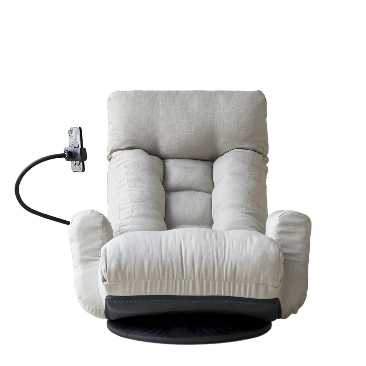 Adjustable Swivel Lounge Chair With 360 Degree Rotating Seat And Headrest Support - Furniture Home Direct