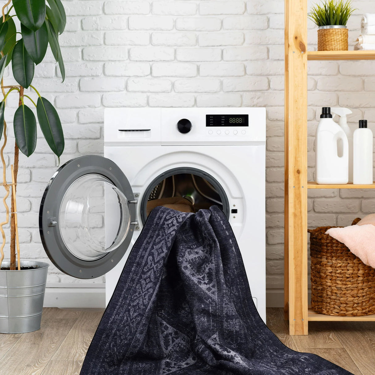 Maval - Trendy Area Rug, Washable - Furniture Home Direct