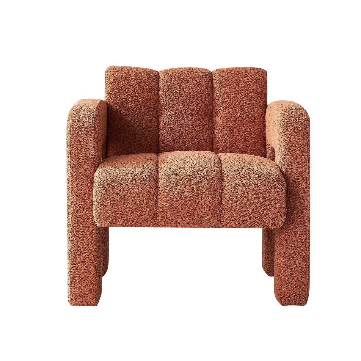31.10" Boucle Upholstered Accent Chair - Furniture Home Direct