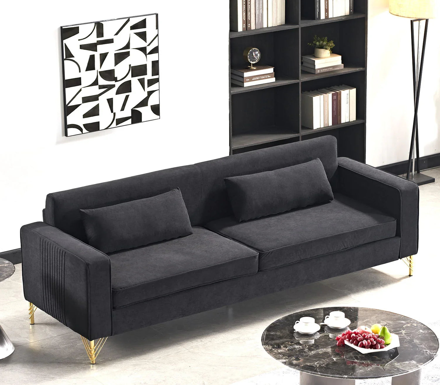 Aesthetic 3 Seater Couch With Classic Modern Appeal And Luxurious Soft Comfort - Furniture Home Direct