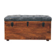 Buffalo - Leather Storage Trunk - Furniture Home Direct