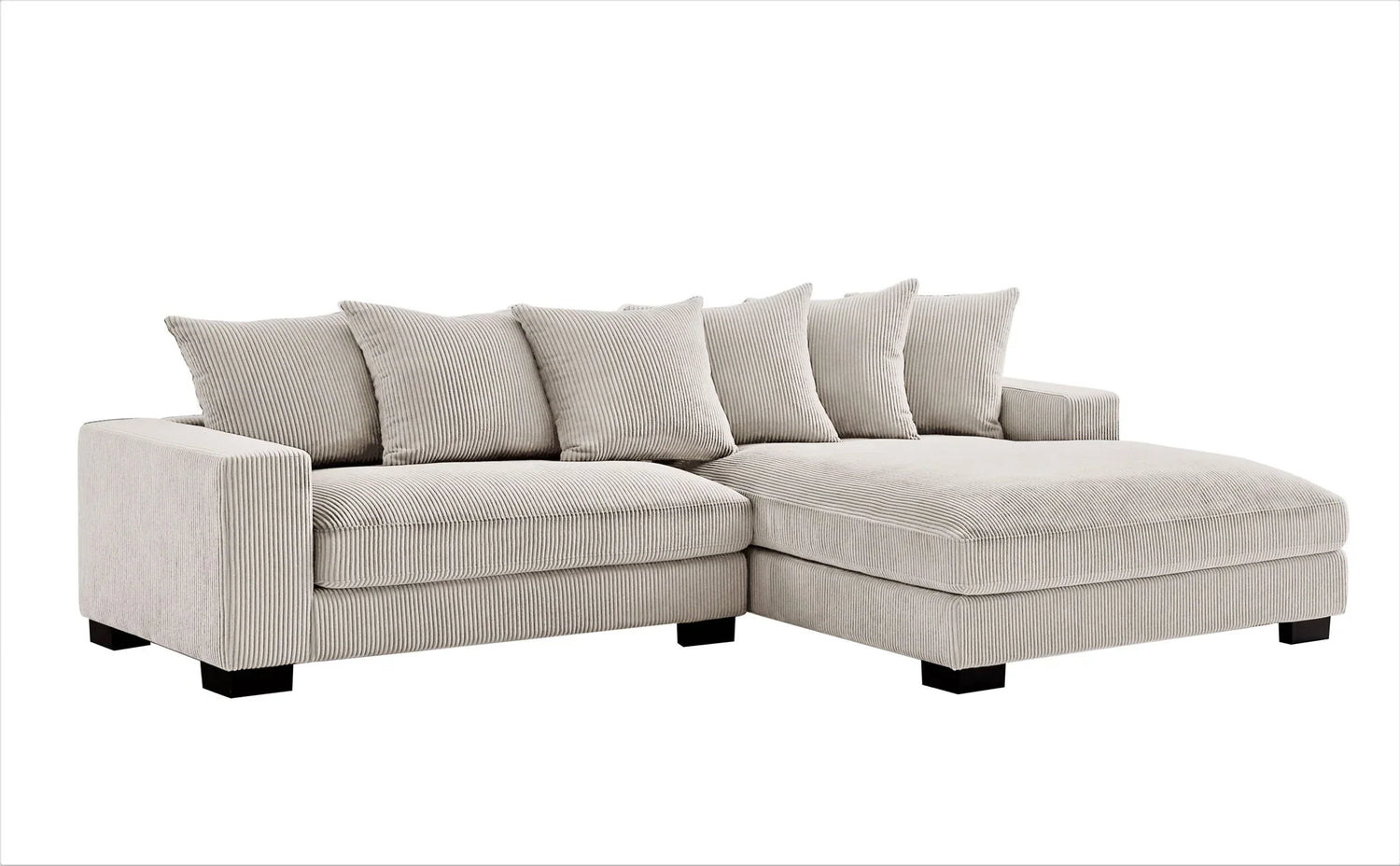 Luxe - Oversized 2 Piece Sectional Couches For Living Room, L Shaped Sofa With Chaise - Furniture Home Direct