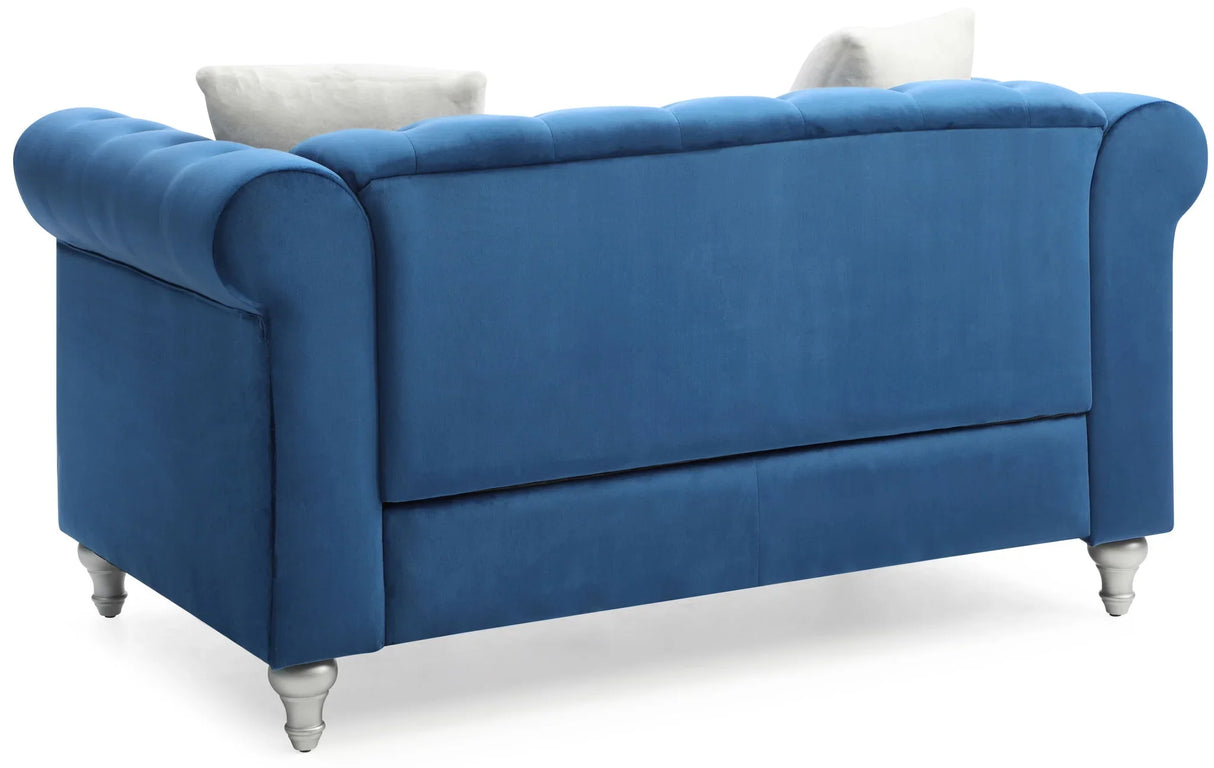 Stylish Contemporary Loveseat - Furniture Home Direct