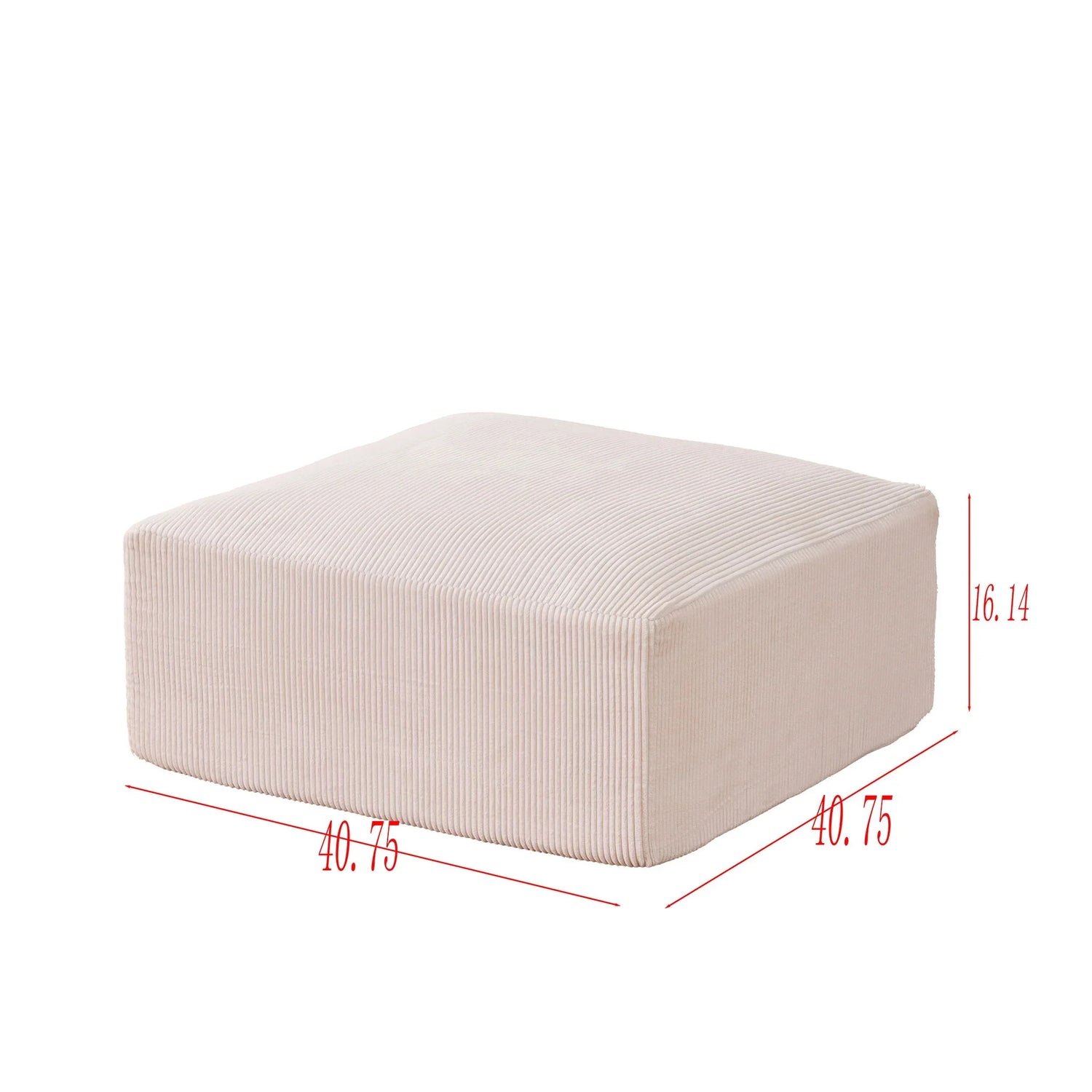 Modular Upholstered Ottomans - Furniture Home Direct