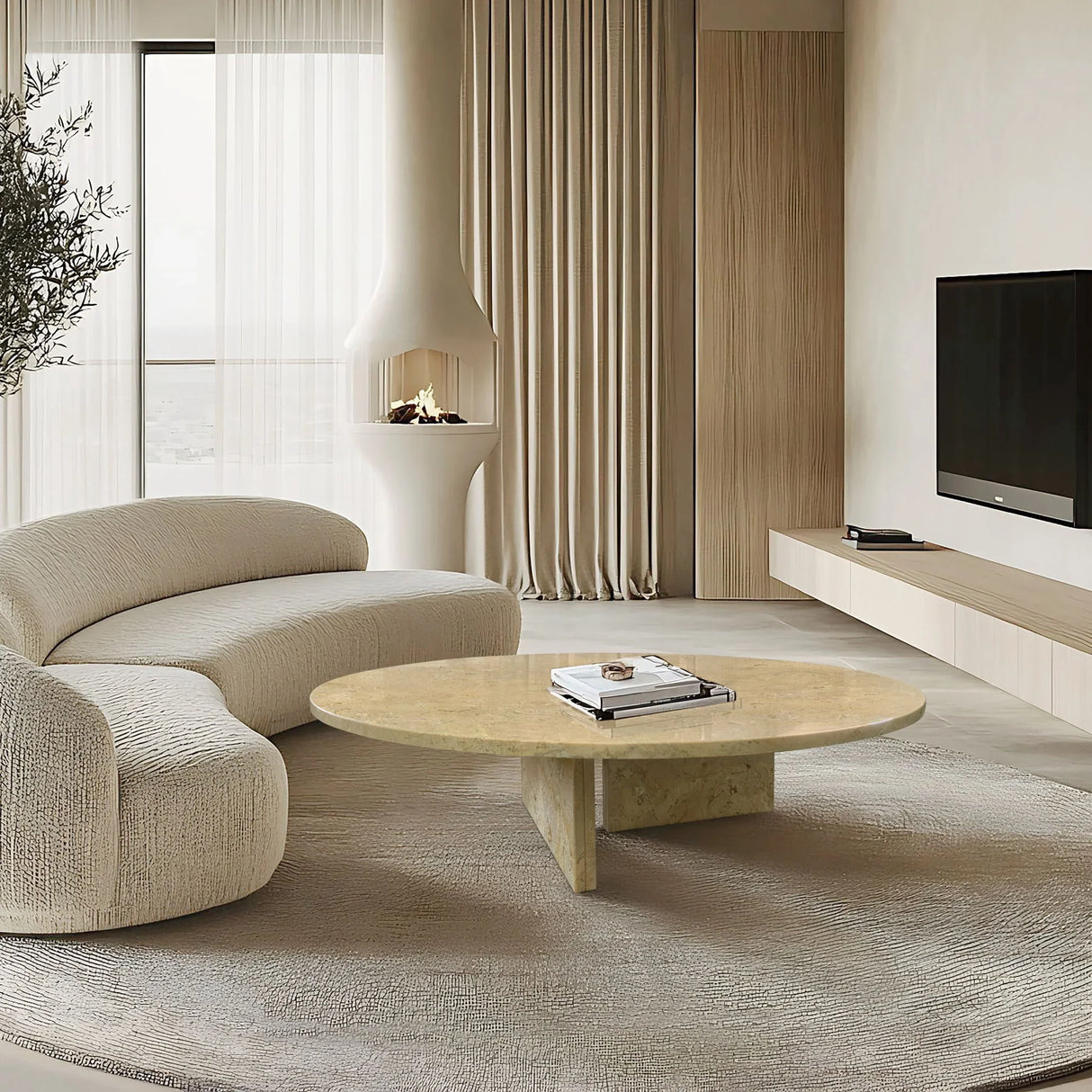 Luxury Coffee Table With Unique Veining, Unique Stone Design - Furniture Home Direct